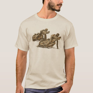 Speedway-Motorrad-Rennläufer T-Shirt