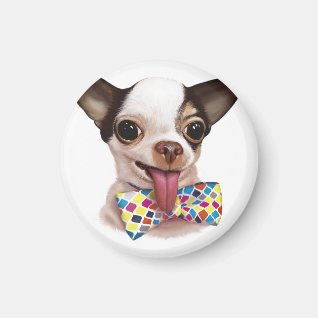 Speedy Boy Boy Chihuahua Magnet (Vorne)