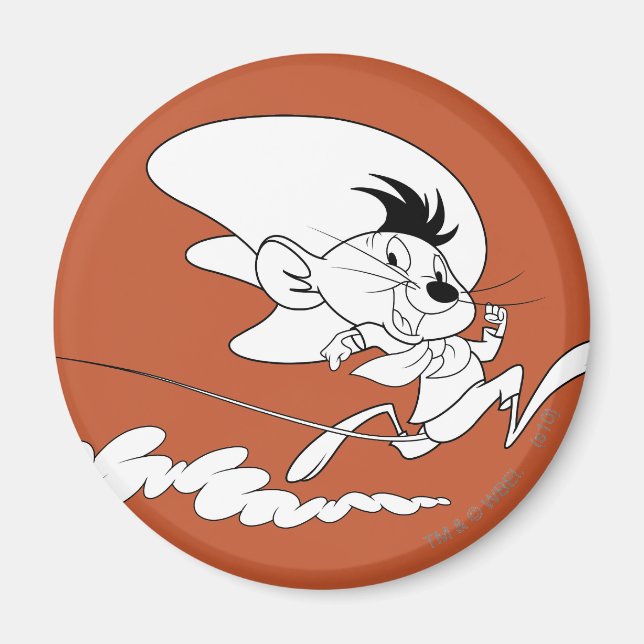 SPEEDY GONZALES™ Art ausführen Magnet (Vorne)