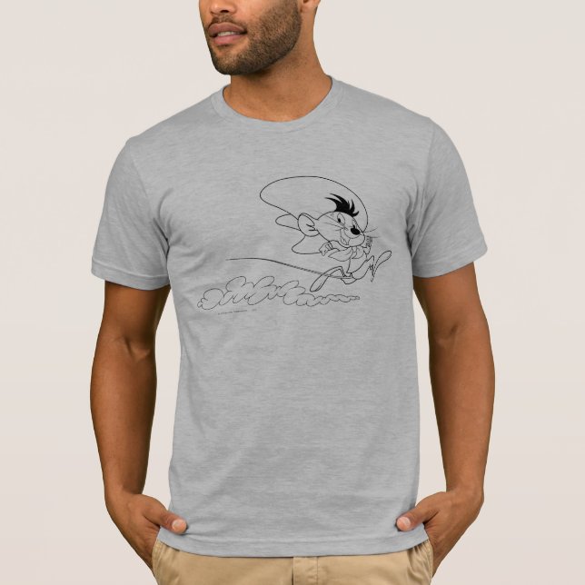 SPEEDY GONZALES™ Art ausführen T-Shirt (Vorderseite)