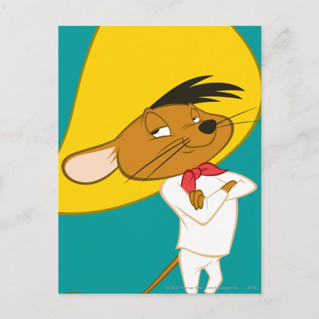 SPEEDY GONZALES™ Confident Color Postkarte (Vorderseite)