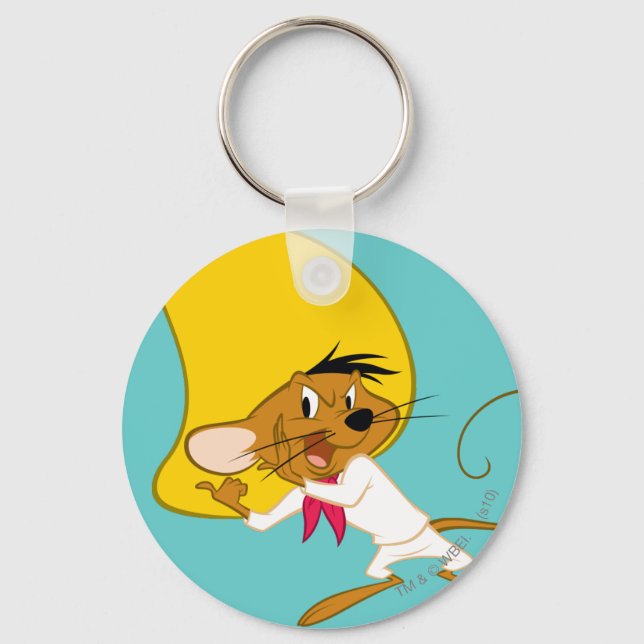 SPEEDY GONZALES™ in Farbe Schlüsselanhänger (Vorderseite)