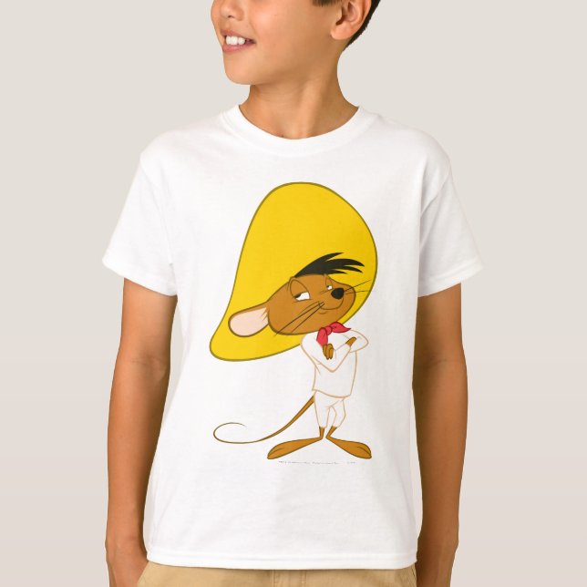 SPEEDY GONZALES™ Konfidenzfarbe T-Shirt (Vorderseite)