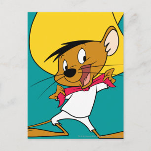 SPEEDY GONZALES™ Krawatte Postkarte