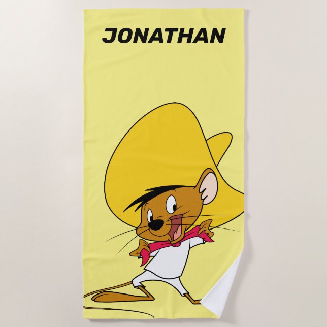 SPEEDY GONZALES™ Krawatte Strandtuch (Vorderseite)