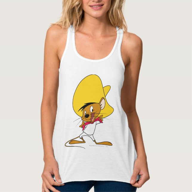 SPEEDY GONZALES™ Krawatte Tank Top (Vorderseite)
