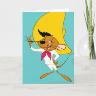 SPEEDY GONZALES™ Mustache Karte