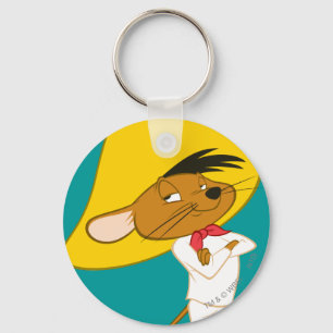 SPEEDY GONZALES™ Selbstsichere Farbe Schlüsselanhänger
