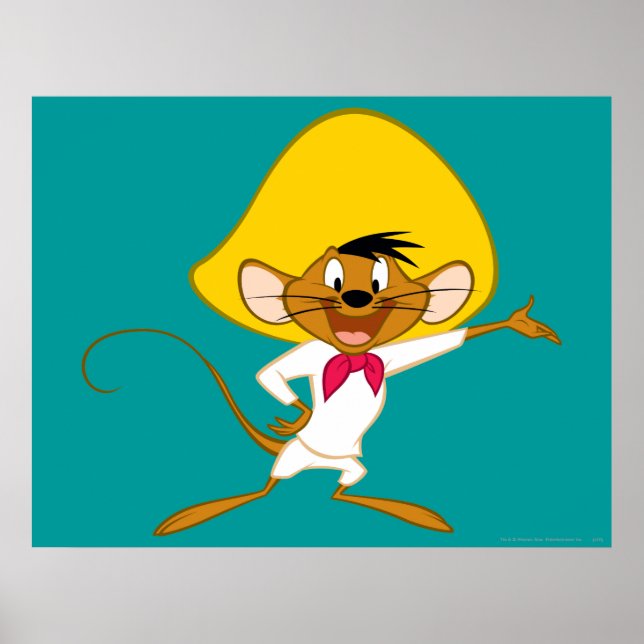 SPEEDY GONZALES™ Stehend Poster (Vorne)