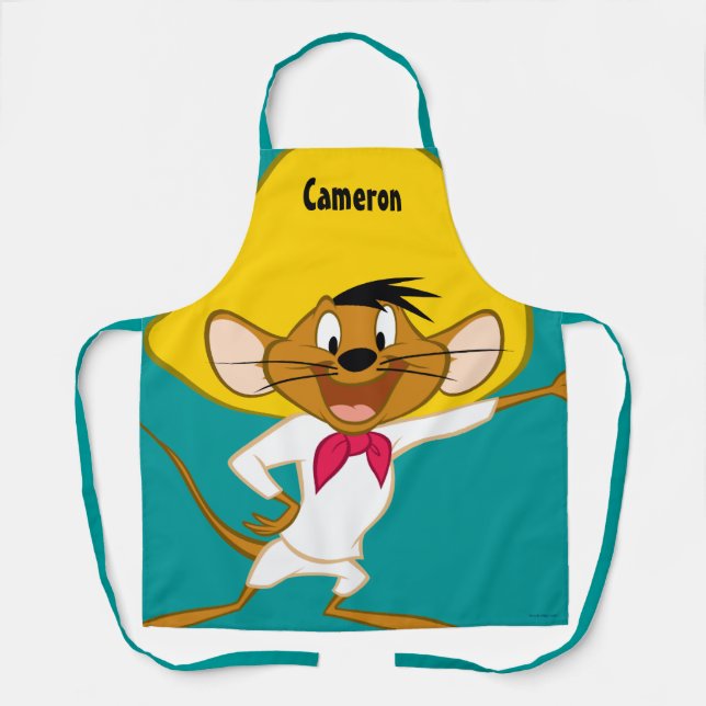 SPEEDY GONZALES™ Stehend Schürze (Vorderseite)