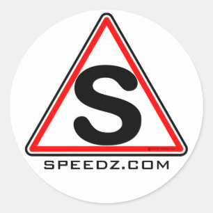SPEEDZ Mitgliedschafts-Aufkleber Runder Aufkleber