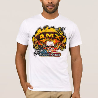 Speer AMCs AMX - Burnout-Fahnen-Schädel - n-Flagge T-Shirt