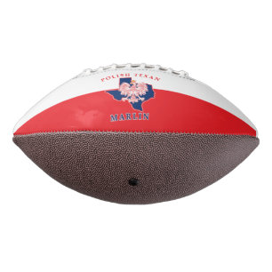 Speerfischpolnischer Texan Football