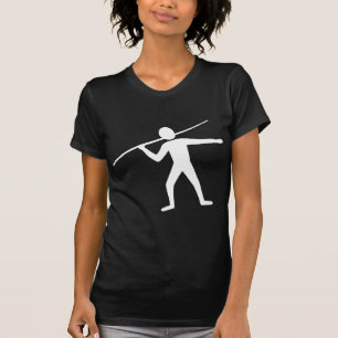 Speerwerfer - Weiß T-Shirt