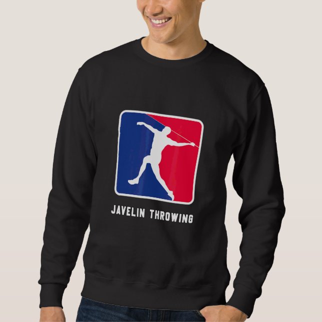 Speerwurf Athletics Speer Athlet Speerwerfer Sweatshirt (Vorderseite)
