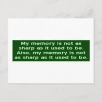 Speicher nicht scharf, wie er früher war