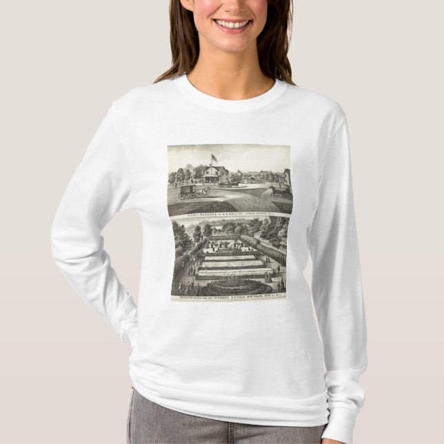 Speicher und Wohnsitz von DA-Ummauerung T-Shirt (Vorderseite)