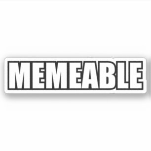 SPEICHERBAR AUFKLEBER