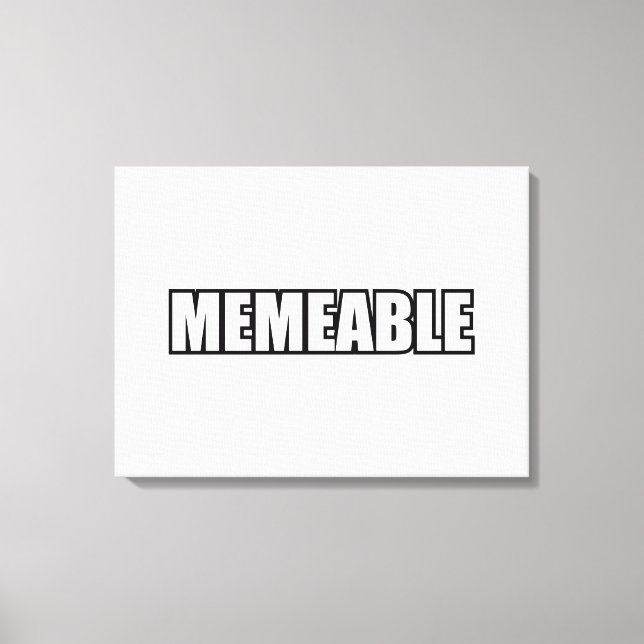 SPEICHERBAR LEINWANDDRUCK (Vorderseite)