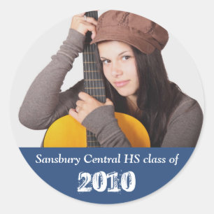 Speicherhalterung für benutzerdefinierte Foto und  Runder Aufkleber