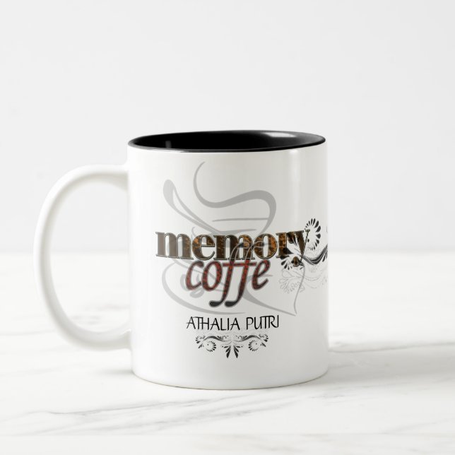 SPEICHERKAFFE ZWEIFARBIGE TASSE (Links)
