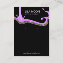 Speicherkarte für Resin-Ohrringe