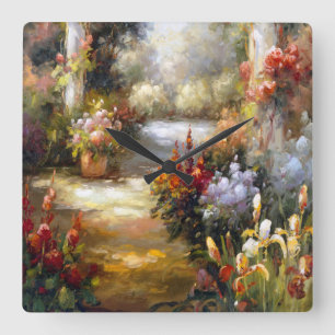 Speicherleitung I Quadratische Wanduhr