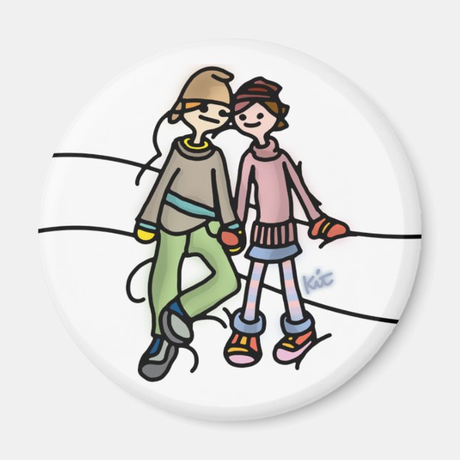 Speichermagnet. Magnet (Vorne)