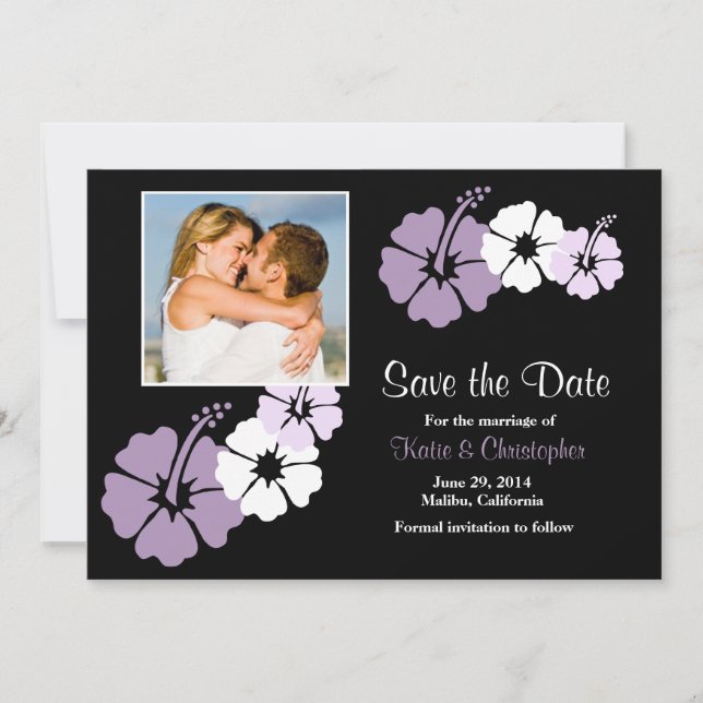Speichern der Datumskarten Save The Date (Vorderseite)