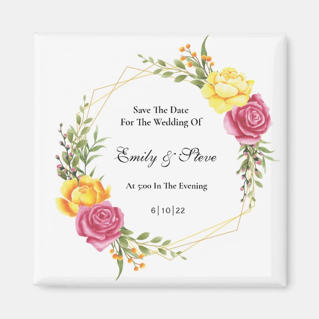 Speichern des Datumsfelds Magnet (Vorne)