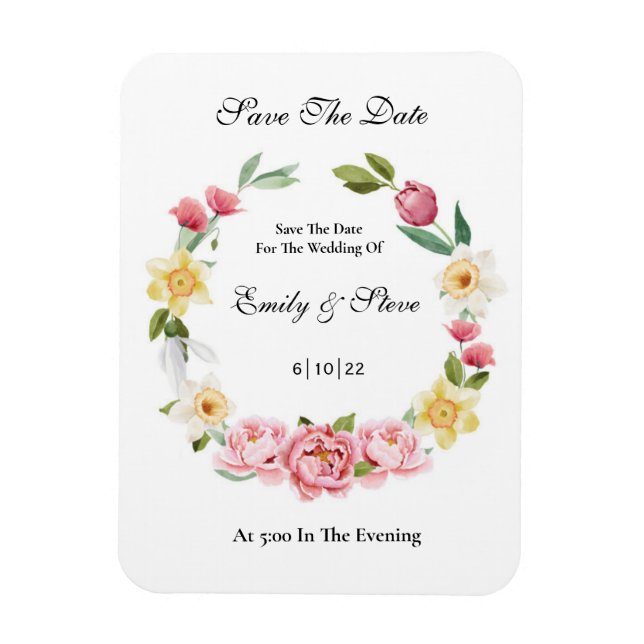 Speichern des Datumsfelds Magnet (Vertikal)