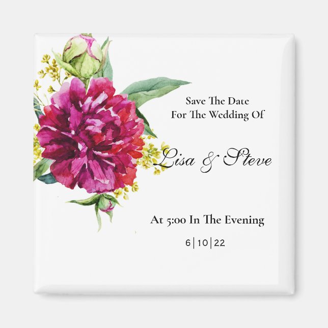 Speichern des Datumsfelds Magnet (Vorne)