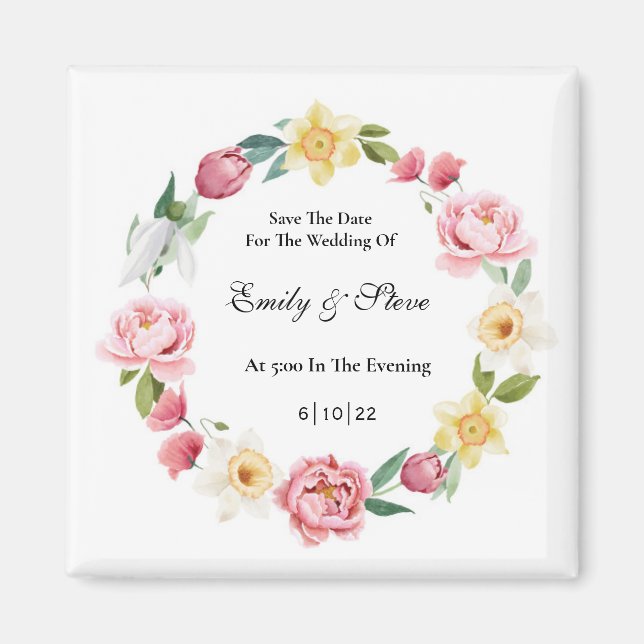 Speichern des Datumsfelds Magnet (Vorne)