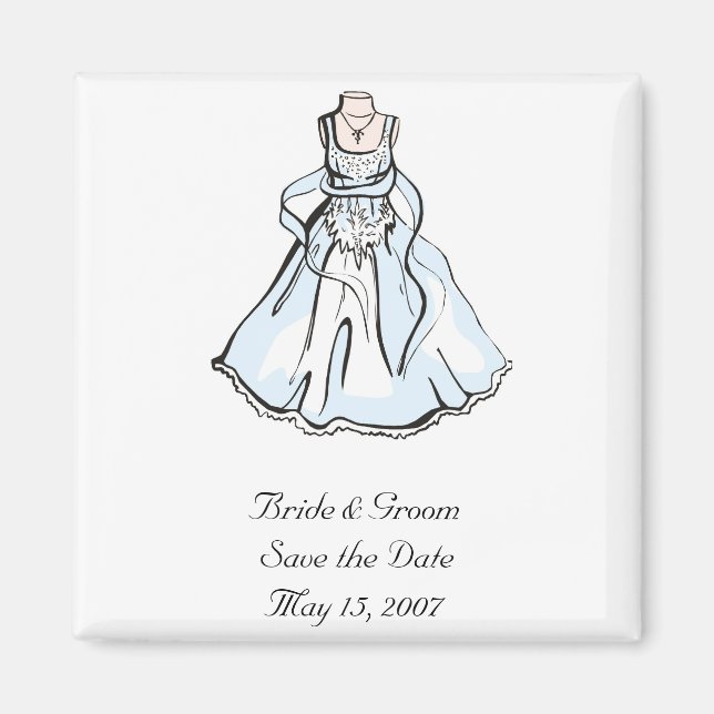 Speichern des Datumsfensters Magnet (Vorne)