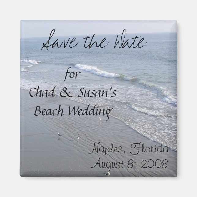 Speichern des Datumsfensters Magnet (Vorne)