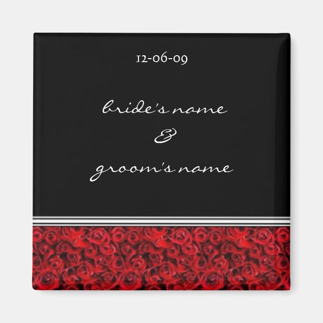 Speichern des Datumsfensters Magnet (Vorne)