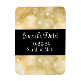 Speichern des Datumsmagneten Gold Magnet