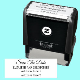 Speichern Sie das Datum Benutzerdefinierter Name R Permastempel