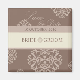 SPEICHERN SIE DAS DATUM MAGNET: Charme 5 Magnet