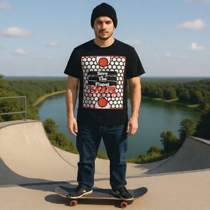 Speichern Sie das Skateboard für den Skate Planet T-Shirt