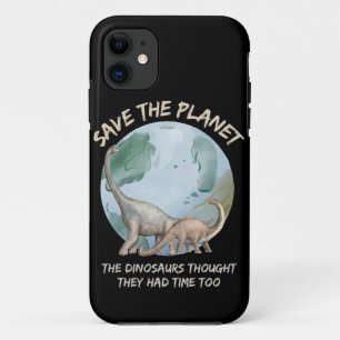 SPEICHERN SIE DEN PLANET, DIE DINOSAUREN DACHTEN, Case-Mate iPhone HÜLLE