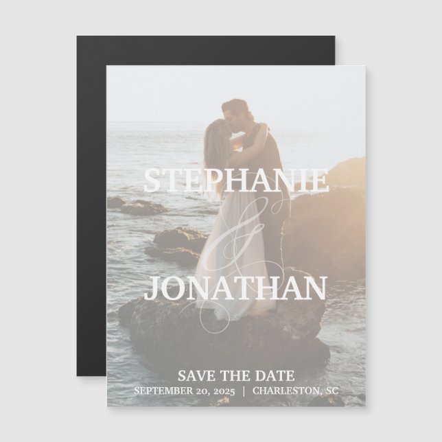 Speichern Sie die Datumsmagnete mit Namen, die in  Magneteinladung (Vorne/Hinten)