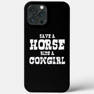SPEICHERN SIE EINEN PFERDREITER IN EINEM COWGIRL C Case-Mate iPhone HÜLLE