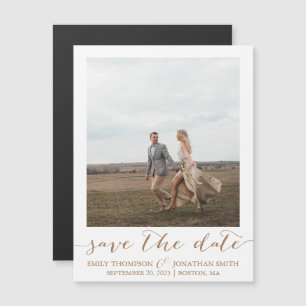 Speichern von Datumsmagneten mit einem Bild in Gol Magneteinladung