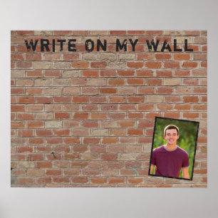 Speichersignaturen der Graduierungspartei Poster