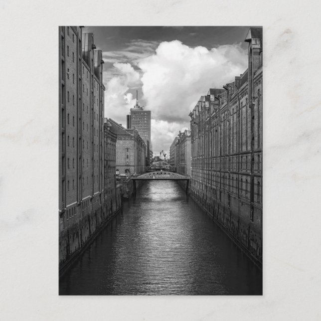 Speicherstadt Hamburg Postkarte (Vorderseite)