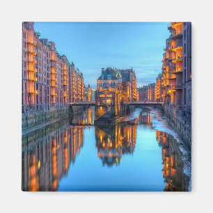 Speicherstadt Warehouses, Hamburg, Deutschland Magnet