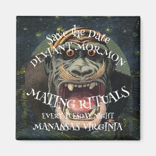 SPEICHERT DAS DATUM ABWEICHENDE MORMONISCHE PARTNE MAGNET