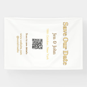 Speichert unser Datum Scannt QR für Details Name D Banner