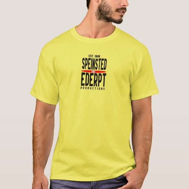 Speinsted und Ederpt Productions T-Shirt (Vorderseite)